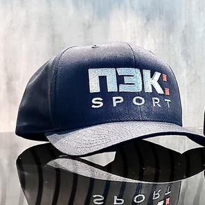 Бейсболка "ПЭК" синяя