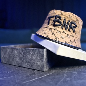 Панама ТБ с кожаным кантом