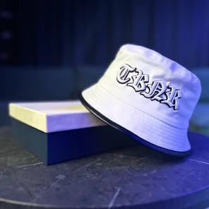 Хлопковая панама "готика" белая