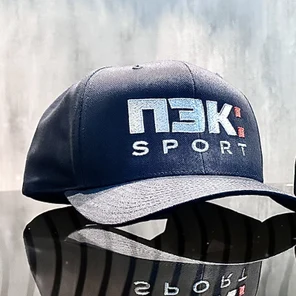 Бейсболка "ПЭК" синяя