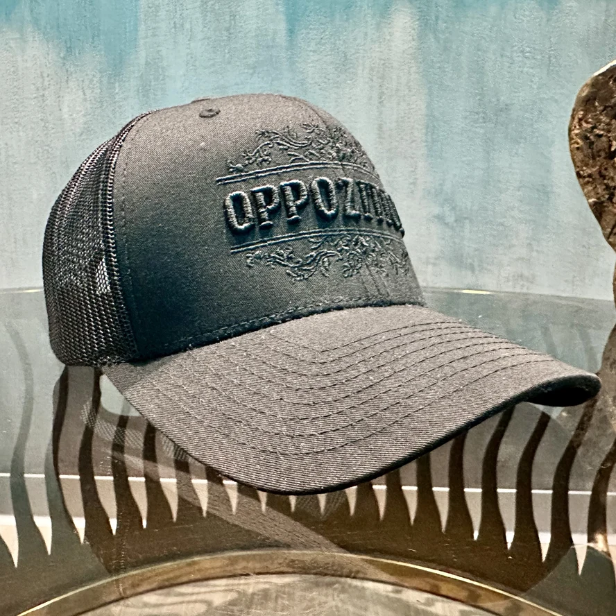 Бейсболка Oppozition черная