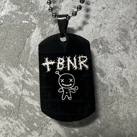 Медальон TBNR из нержавеющей стали