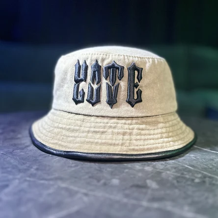 Панама Love Hate бежевая